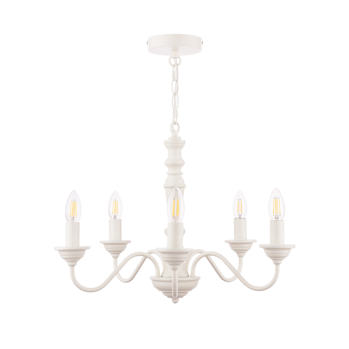 Chandelier shop white light