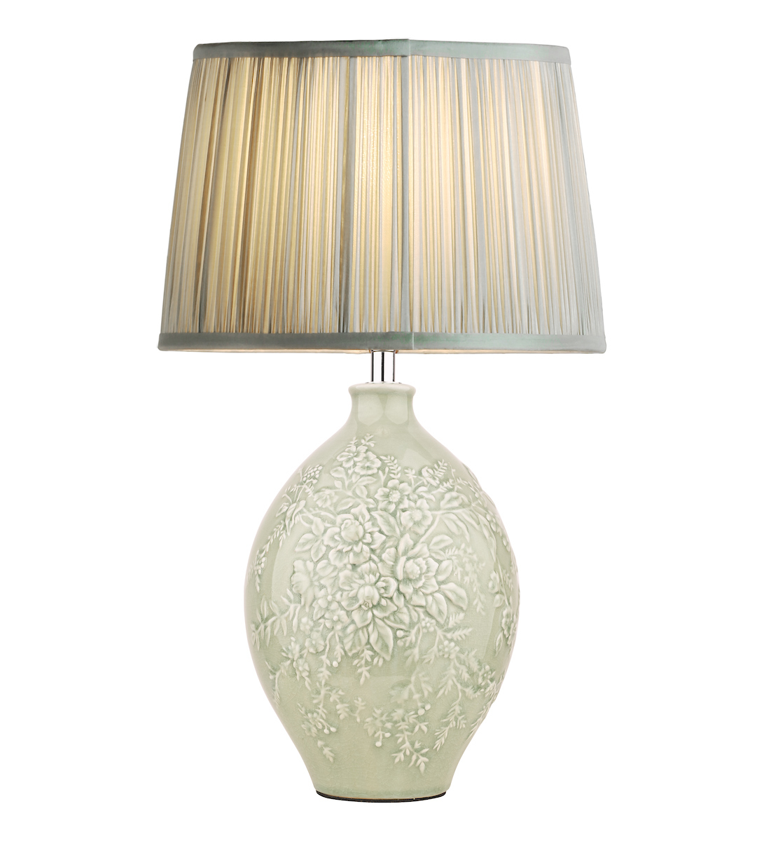 Cream and on sale gold lamp