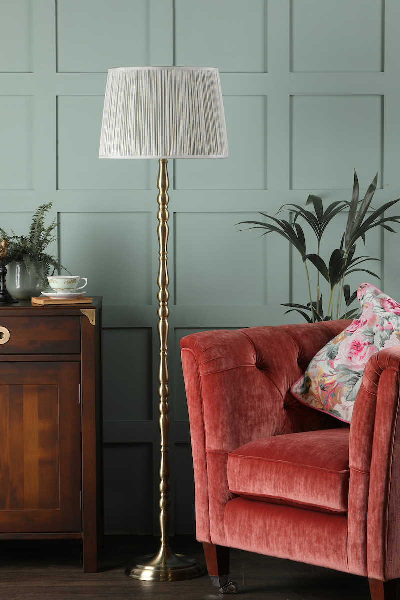 Brass floor lamp base only hotsell
